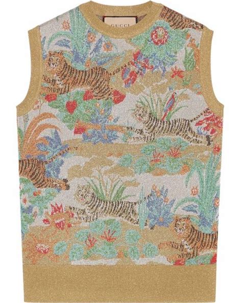 gucci vest tijger|gucci tiger accessories.